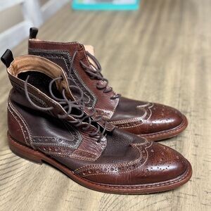 Johnston and Murphy Wingtip Boots